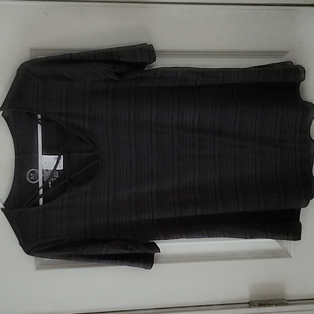 NWT black and gray t-shirt